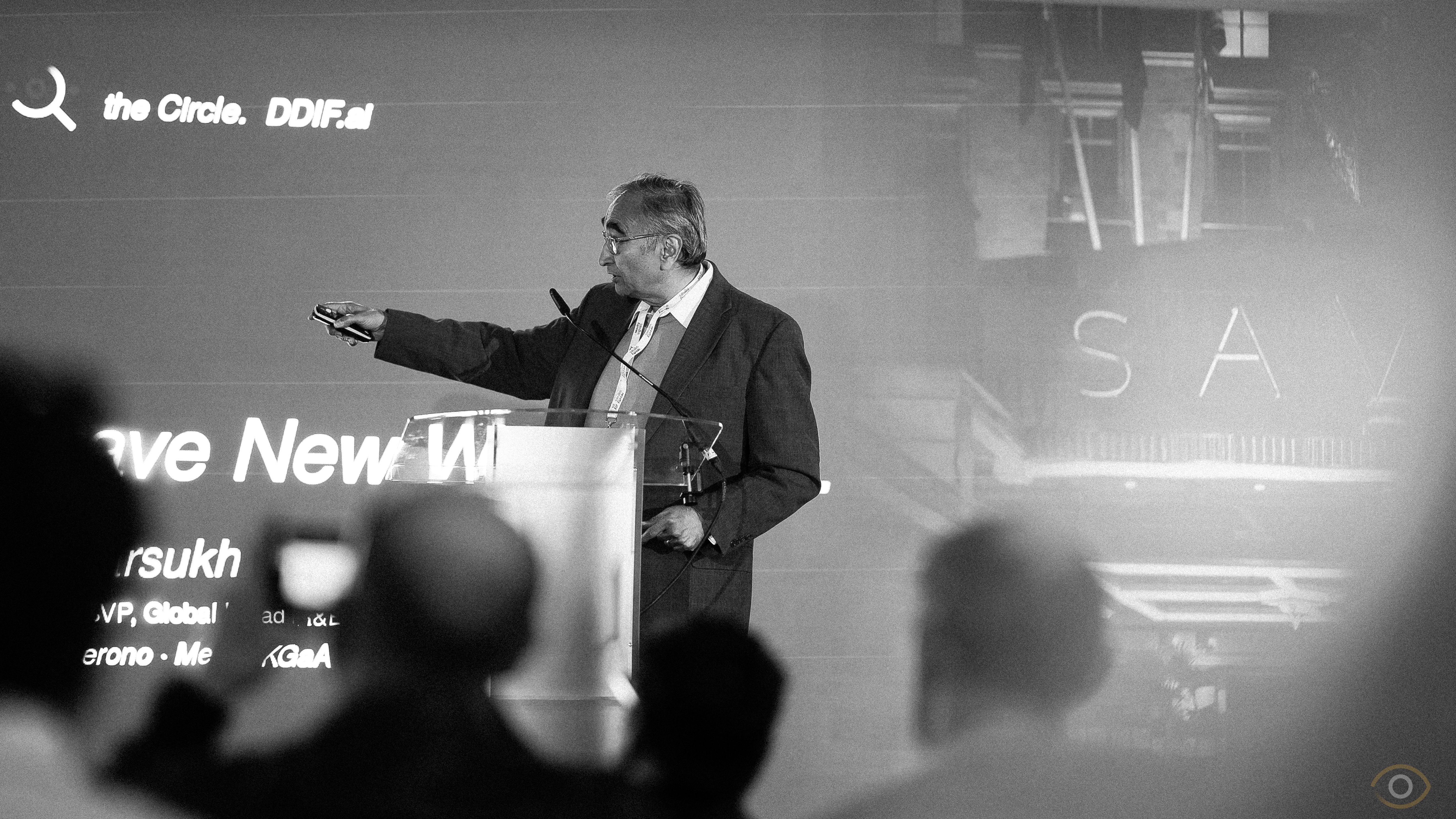 Harsukh Parmar keynote · Brave New World · DDIF 2026 · The Savoy, London